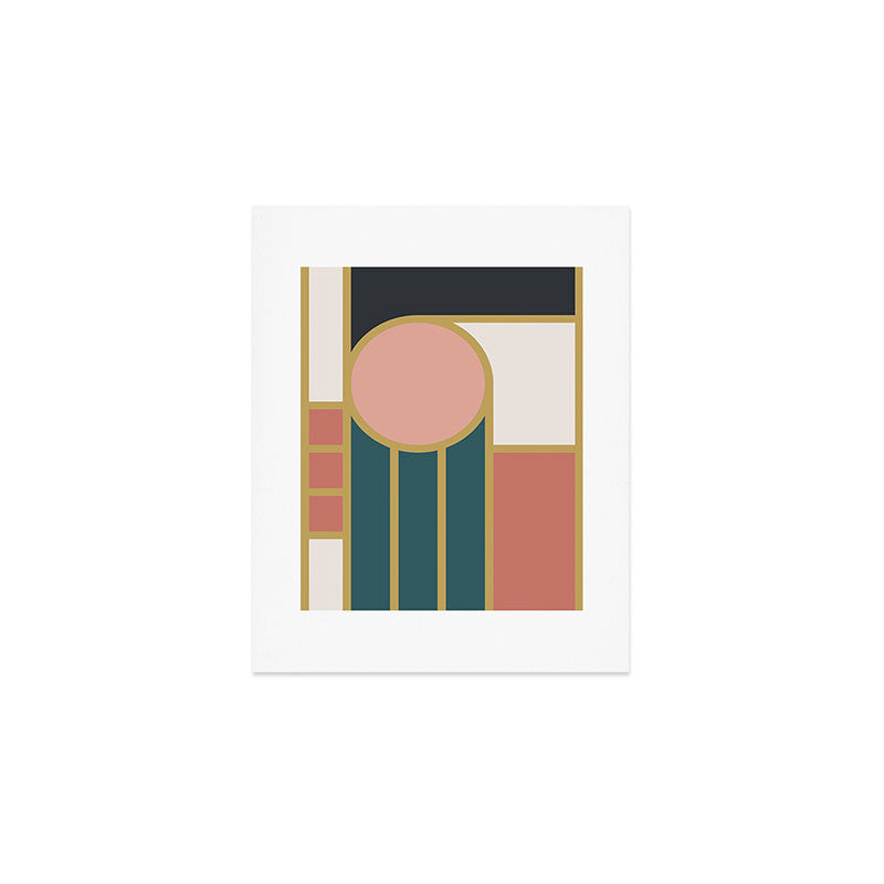 Maximalist Geometric 04 Art Print Gallery Image 1