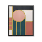 Maximalist Geometric 04 Framed Canvas Print Gallery Image 8