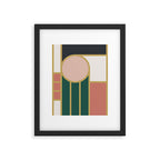 Maximalist Geometric 04B Framed Art Print Gallery Image 5