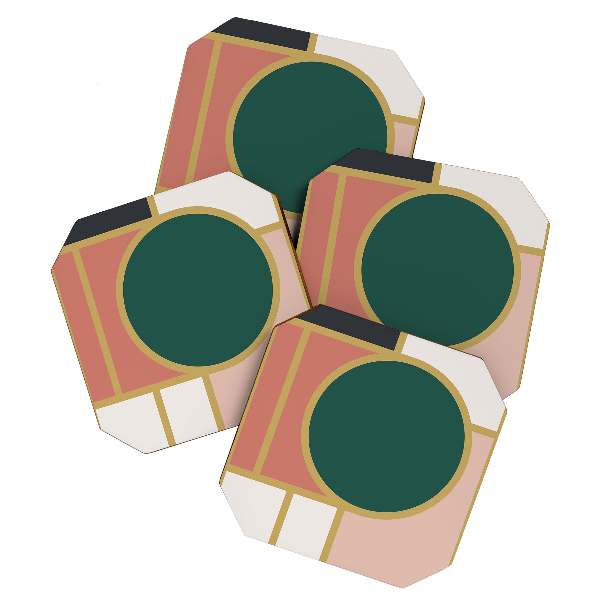 Maximalist Geometric 05B Coaster Gallery Image 1