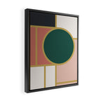 Maximalist Geometric 05B Framed Canvas Print Gallery Image 2