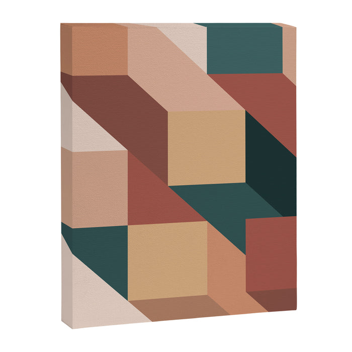 Maximalist Geometric 06A Canvas Print Gallery Image 1