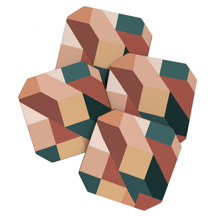 Maximalist Geometric 06A Coaster Gallery Image 1