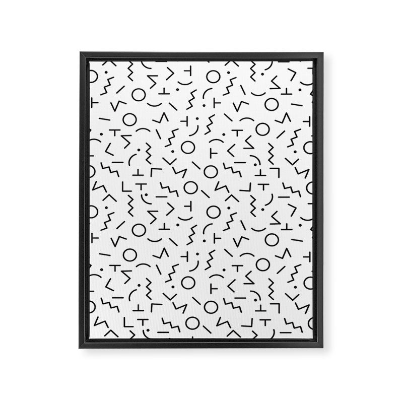 Memphis Framed Canvas Print Gallery Image 8
