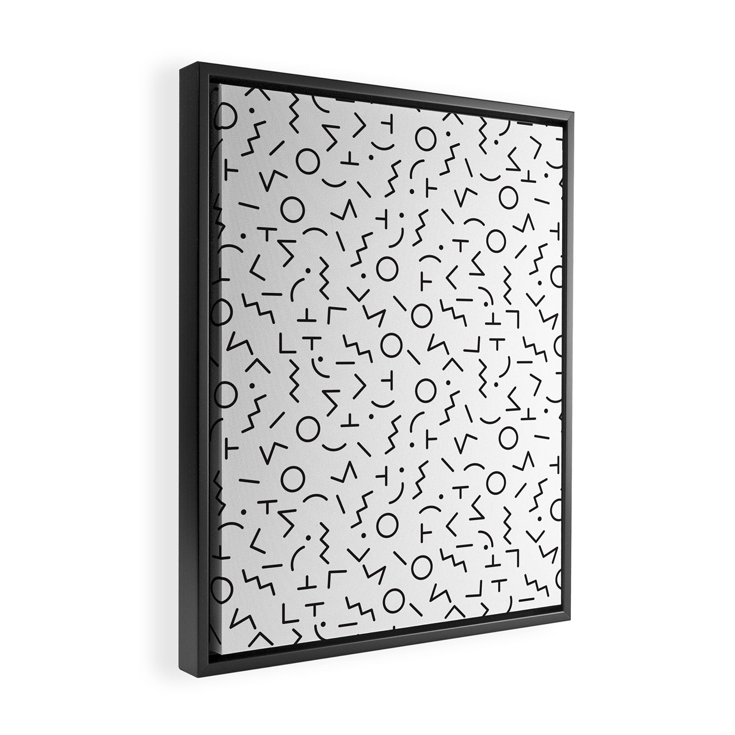 Memphis Framed Canvas Print Gallery Image 2