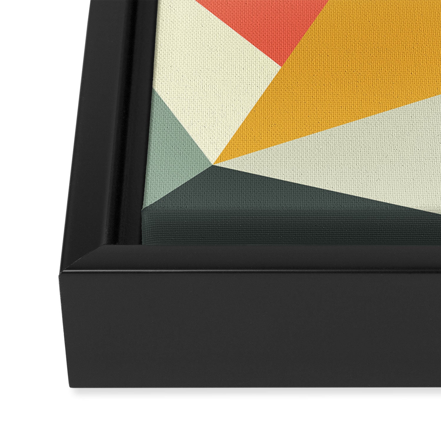 Mid Century 01 Framed Canvas Print Gallery Image 3