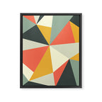Mid Century 01 Framed Canvas Print Gallery Image 6