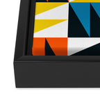 Mid Century 02 Framed Canvas Print Gallery Image 3
