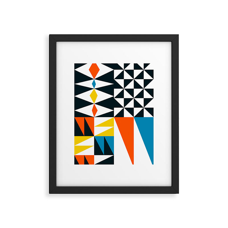Mid Century 02 Framed Art Print Gallery Image 6
