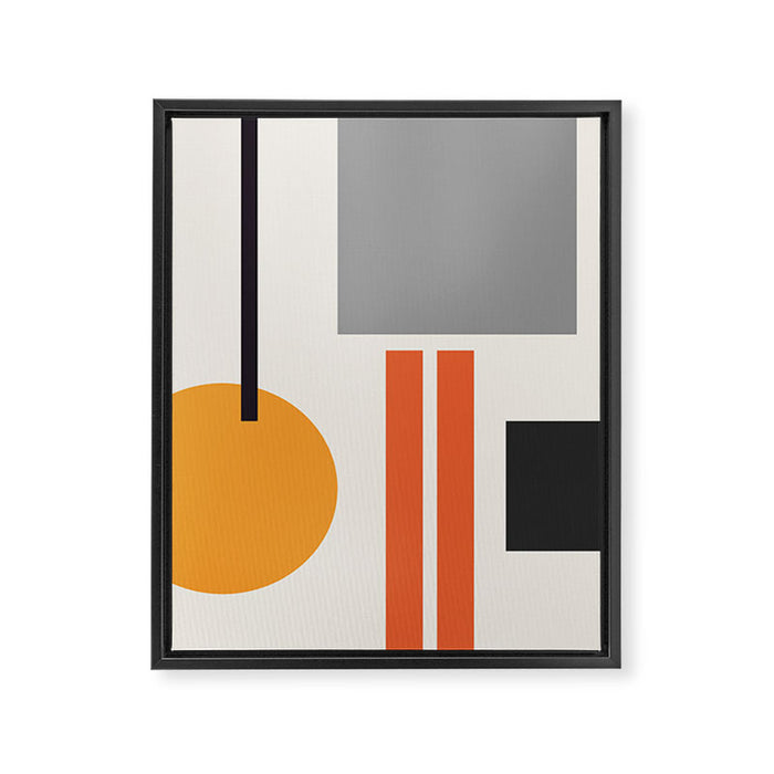 Mid Century 05 Framed Canvas Print Gallery Image 1
