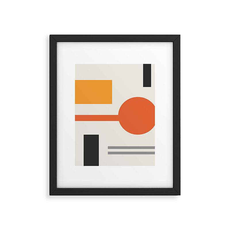 Mid Century 06 Framed Art Print Gallery Image 4