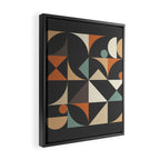 Mid Century 07E Framed Canvas Print Gallery Image 2