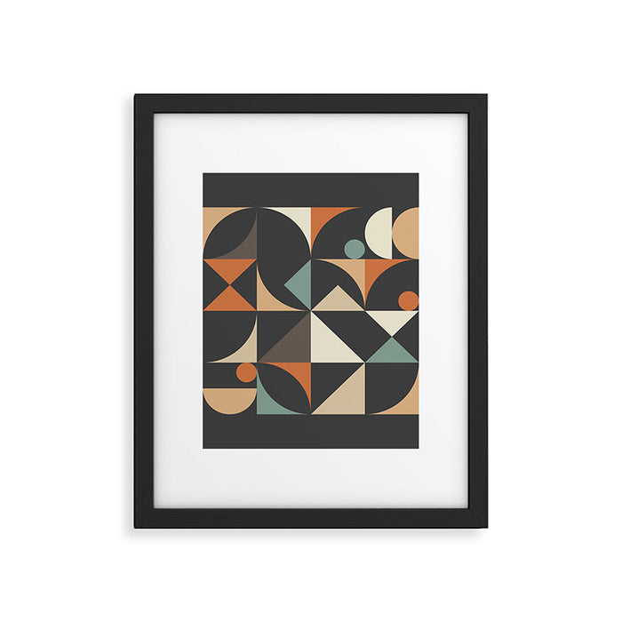 Mid Century 07E Framed Art Print Gallery Image 1