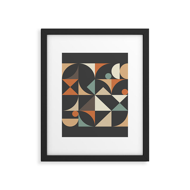 Mid Century 07E Framed Art Print Gallery Image 5