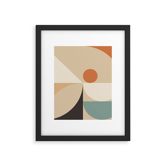 Mid Century 08B Framed Art Print Gallery Image 1
