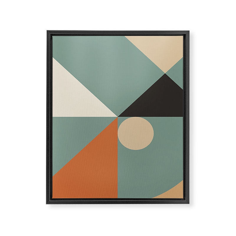 Mid Century 08C Framed Canvas Print Gallery Image 8