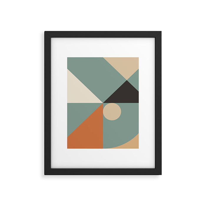 Mid Century 08C Framed Art Print Gallery Image 1