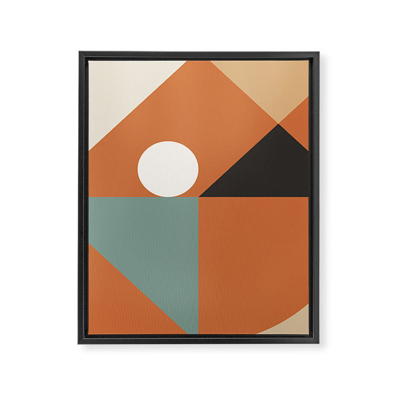 Mid Century 08D Framed Canvas Print Gallery Image 8