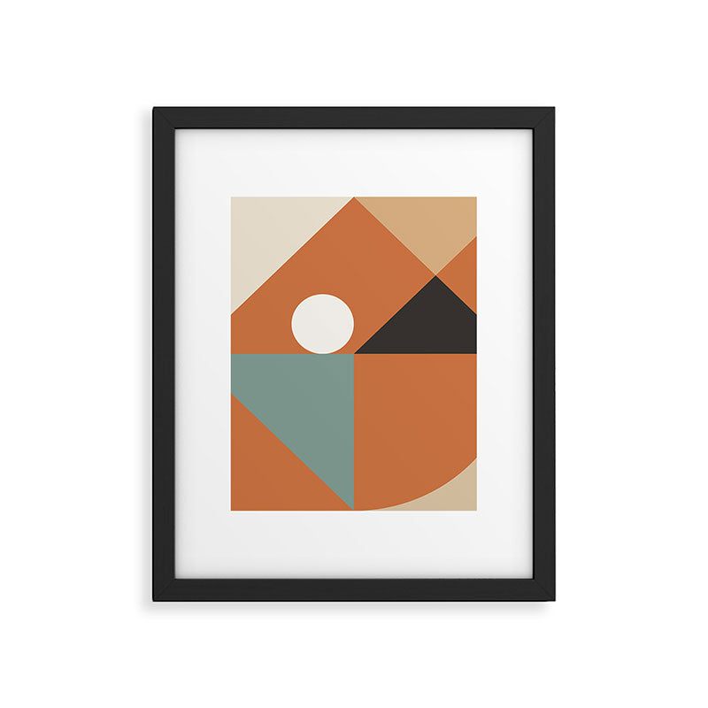 Mid Century 08D Framed Art Print Gallery Image 6