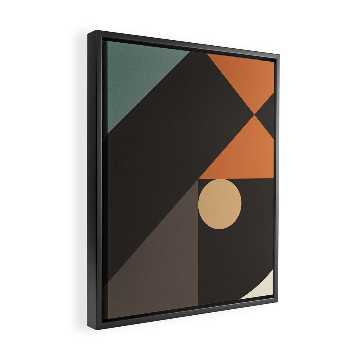 Mid Century 08E Framed Canvas Print Gallery Image 2