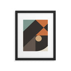 Mid Century 08E Framed Art Print Gallery Image 6