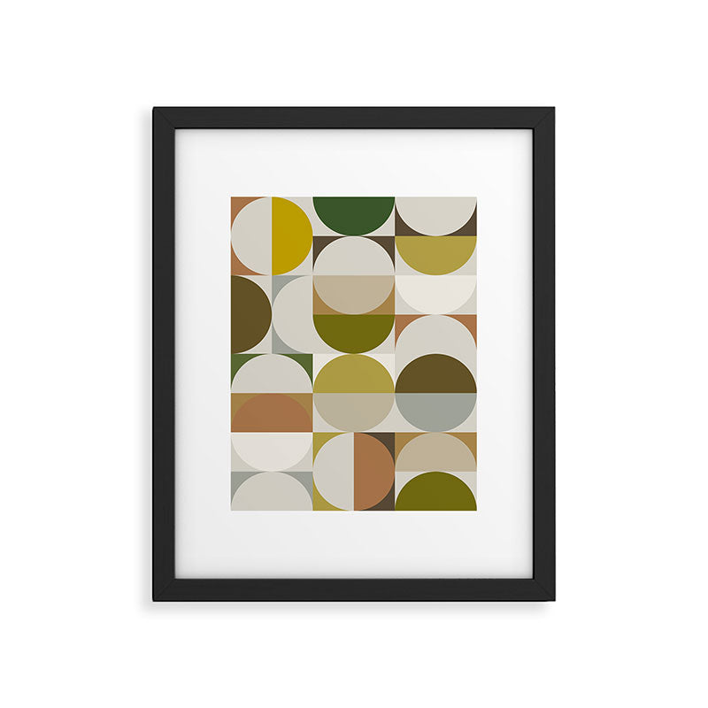 Mid Century 09A Framed Art Print Gallery Image 5