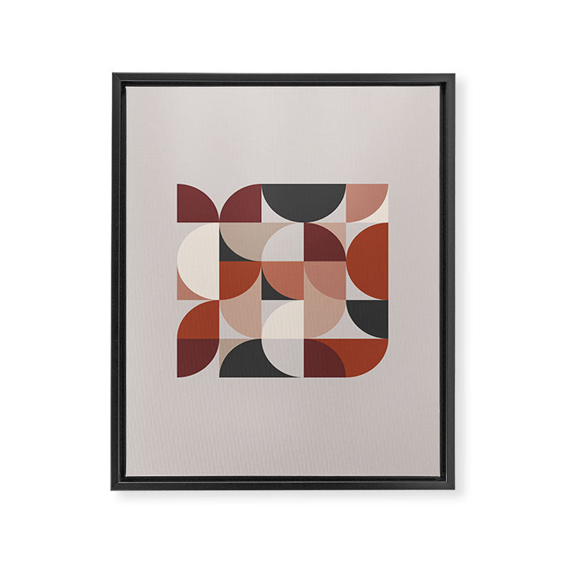 Mid Century 26A Framed Canvas Print Gallery Image 8