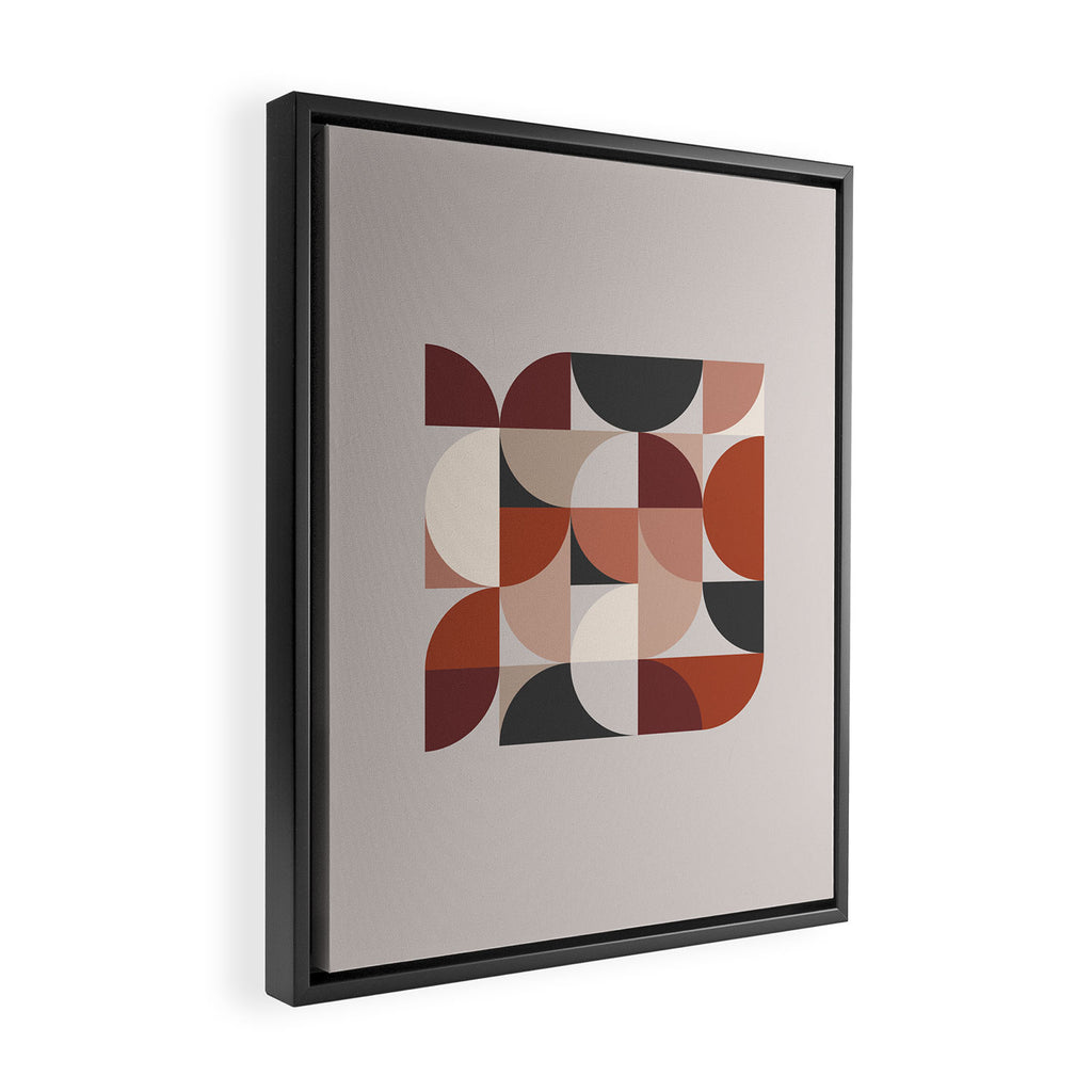 Mid Century 26A Framed Canvas Print Gallery Image 2