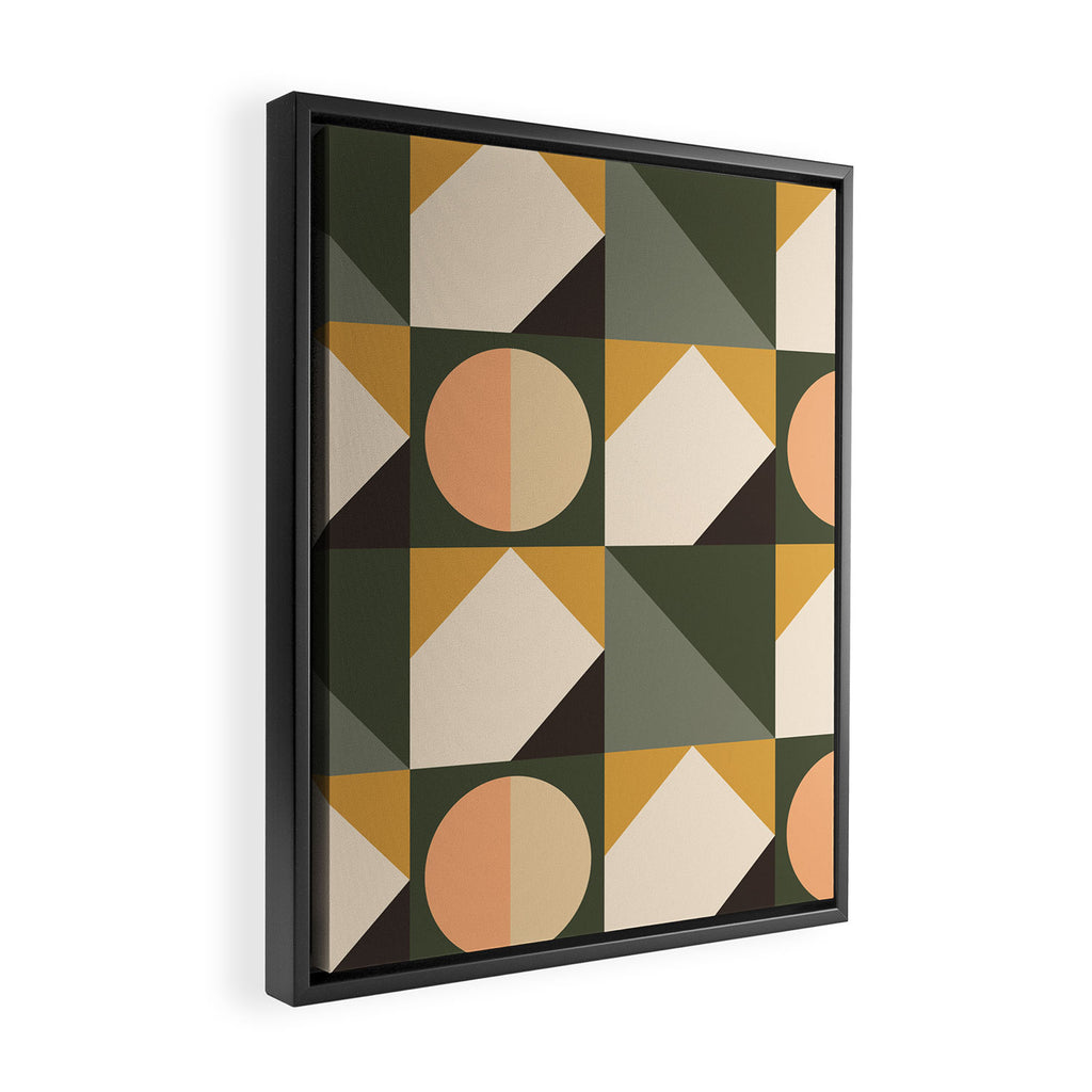 Mid Century 28A Framed Canvas Print Gallery Image 2