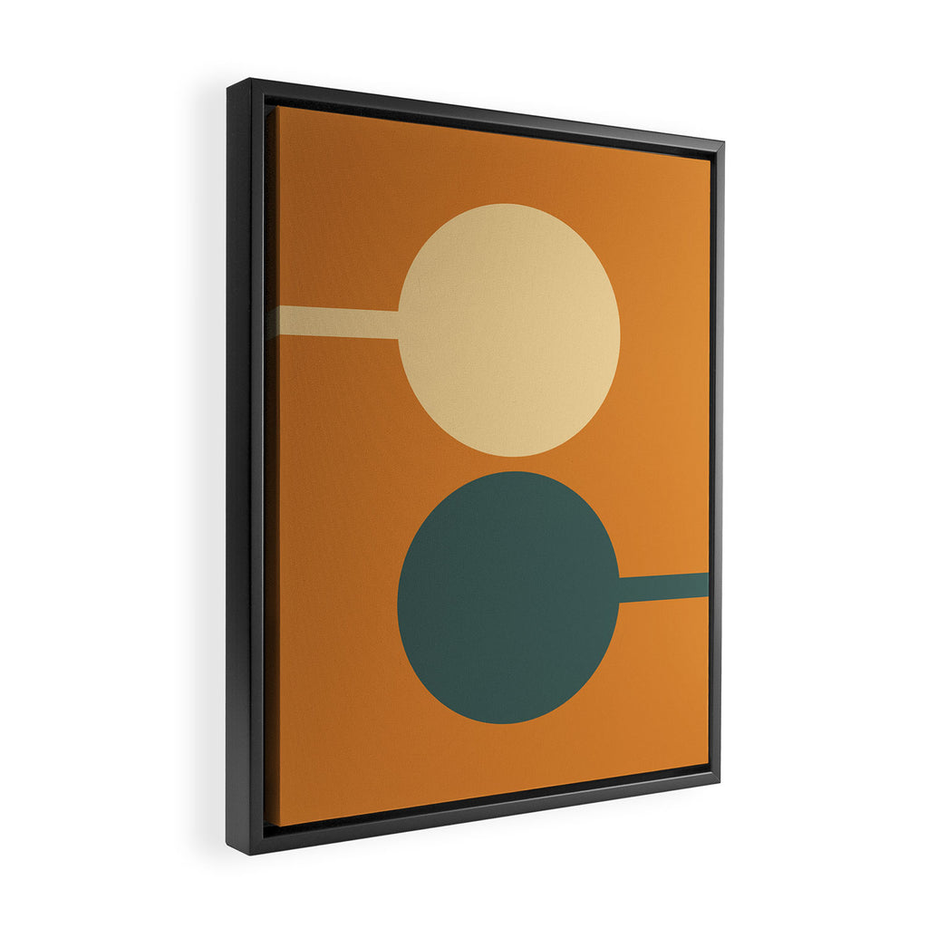 Mid Century 32B Framed Canvas Print Gallery Image 2