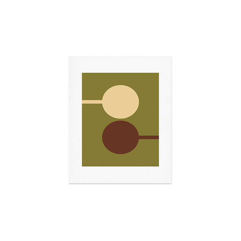 Mid Century 32D Art Print Gallery Image 1