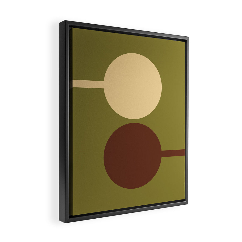 Mid Century 32D Framed Canvas Print Gallery Image 2