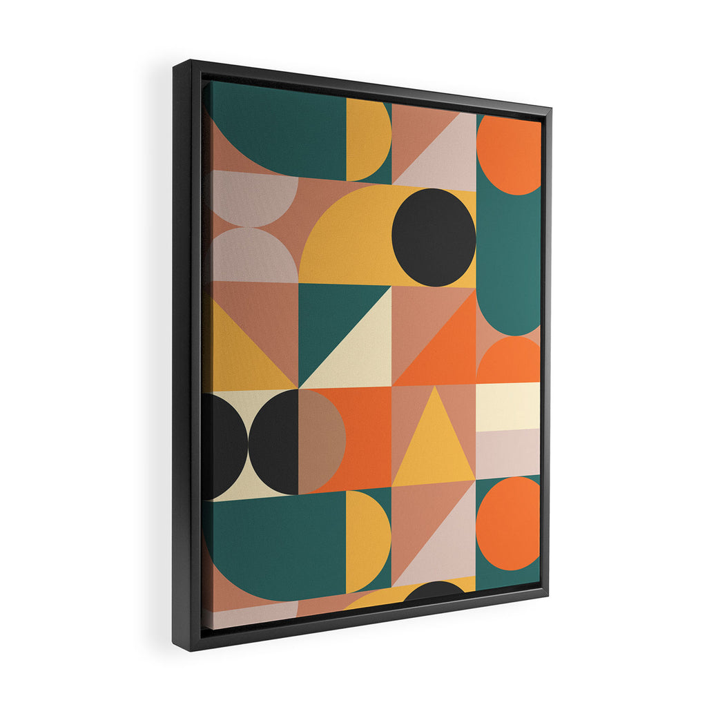 Mid Century 35 Framed Canvas Print Gallery Image 2