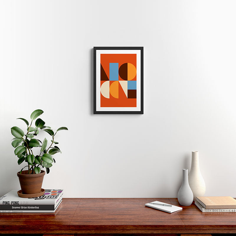 Mid Century 40A Framed Art Print Gallery Image 2