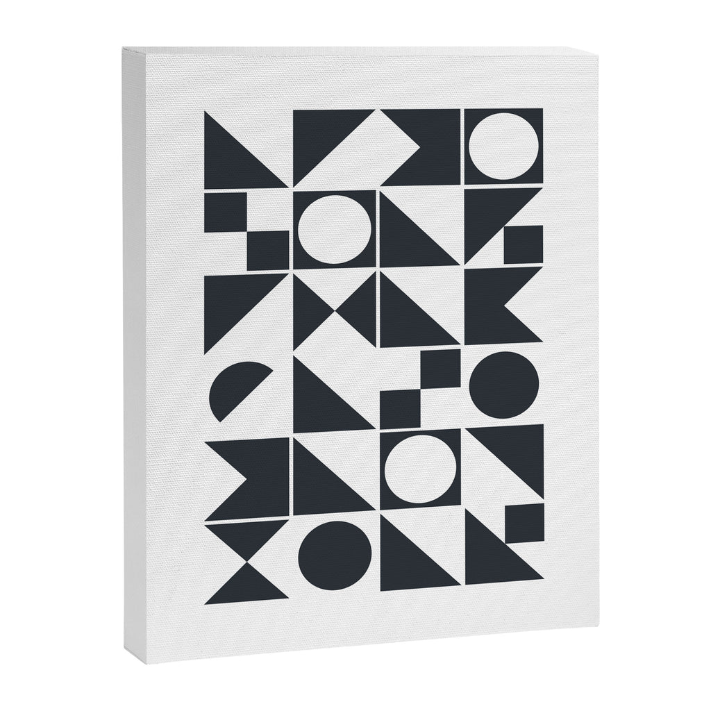 Mid Century Geometric 10 Canvas Print Gallery Image 6