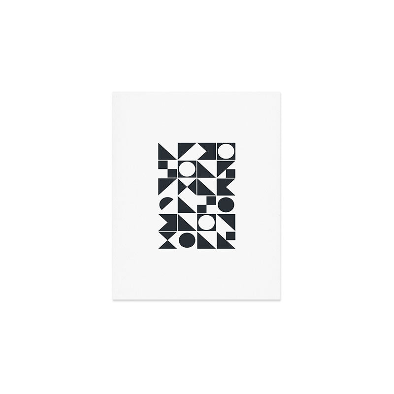 Mid Century Geometric 10 Art Print Gallery Image 1