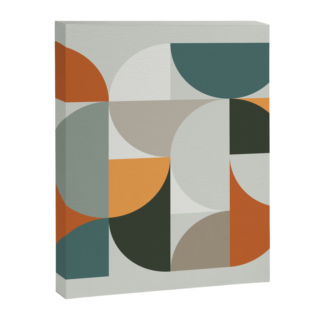 Mid Century Geometric 12 Canvas Print Gallery Image 8