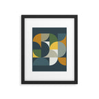 Mid Century Geometric 13/2 Framed Art Print Gallery Image 6
