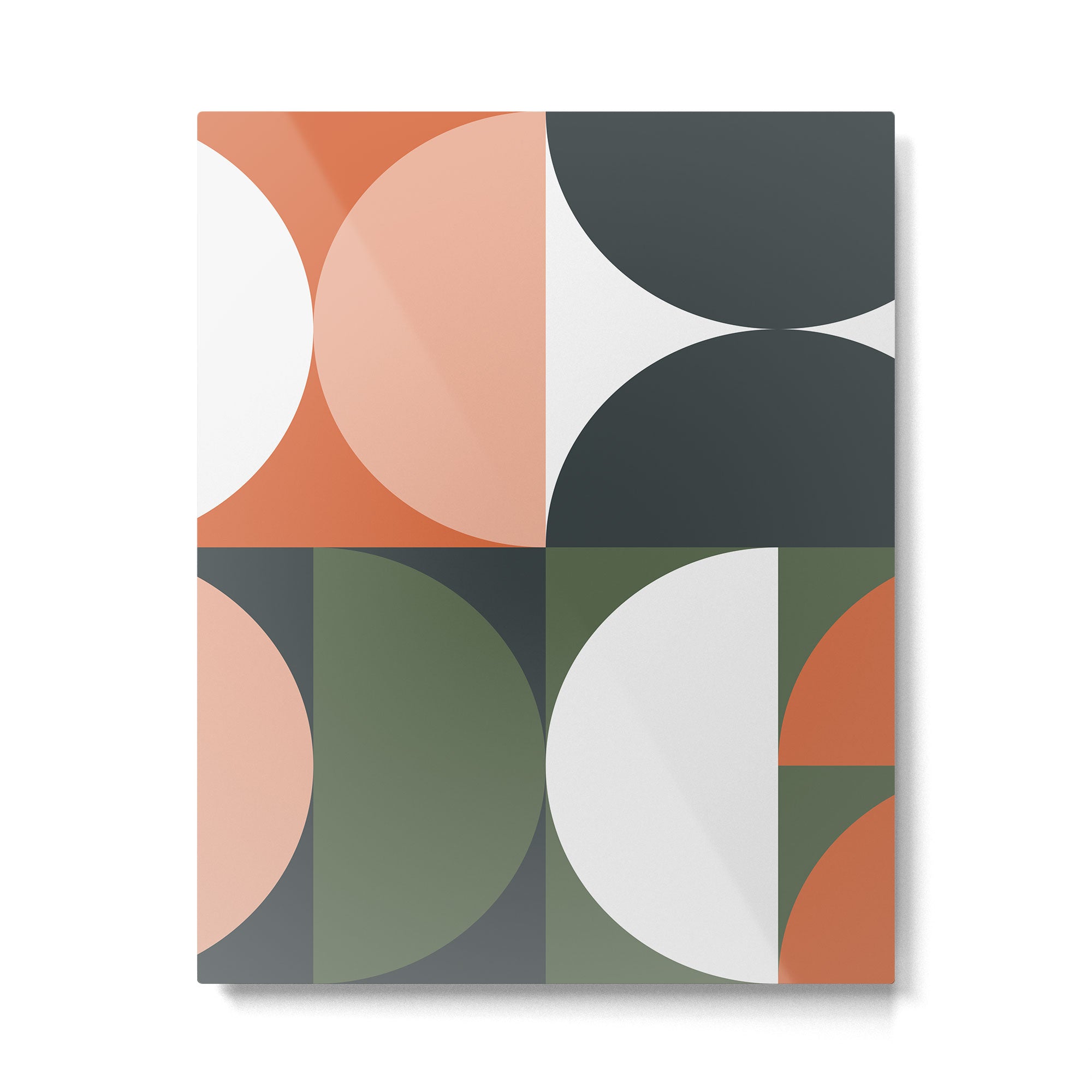 Mid Century Geometric 15 Metal Print Gallery Image 6