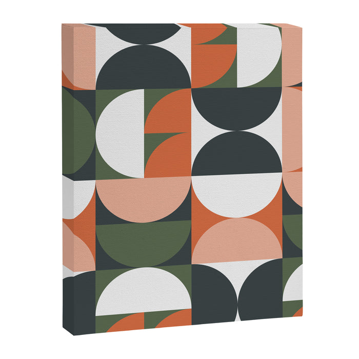 Mid Century Geometric 16 Canvas Print Gallery Image 1