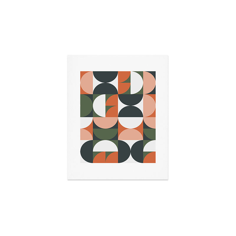 Mid Century Geometric 16 Art Print Gallery Image 1
