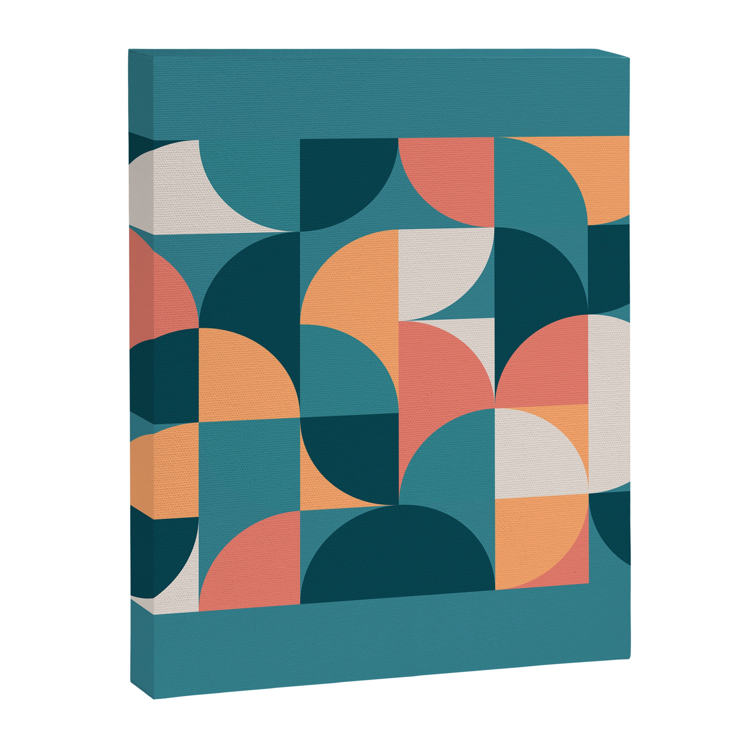 Mid Century Geometric 18 Canvas Print Gallery Image 8