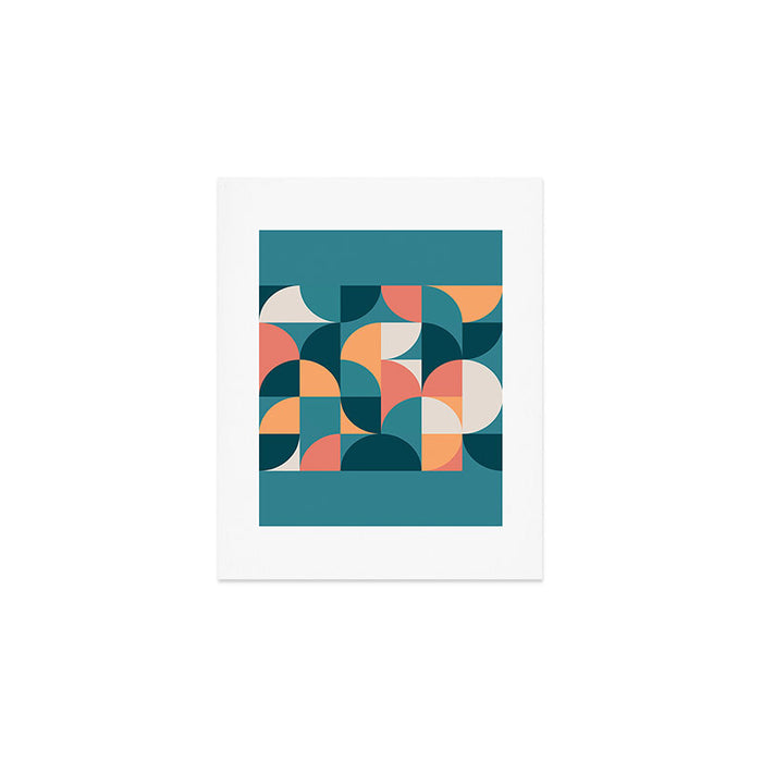 Mid Century Geometric 18 Art Print Gallery Image 1