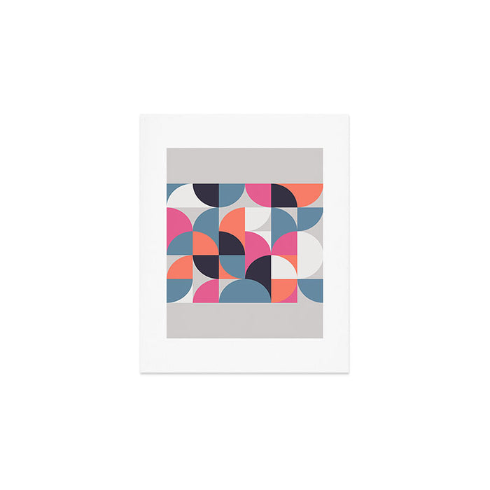 Mid Century Geometric 21 Art Print Gallery Image 1