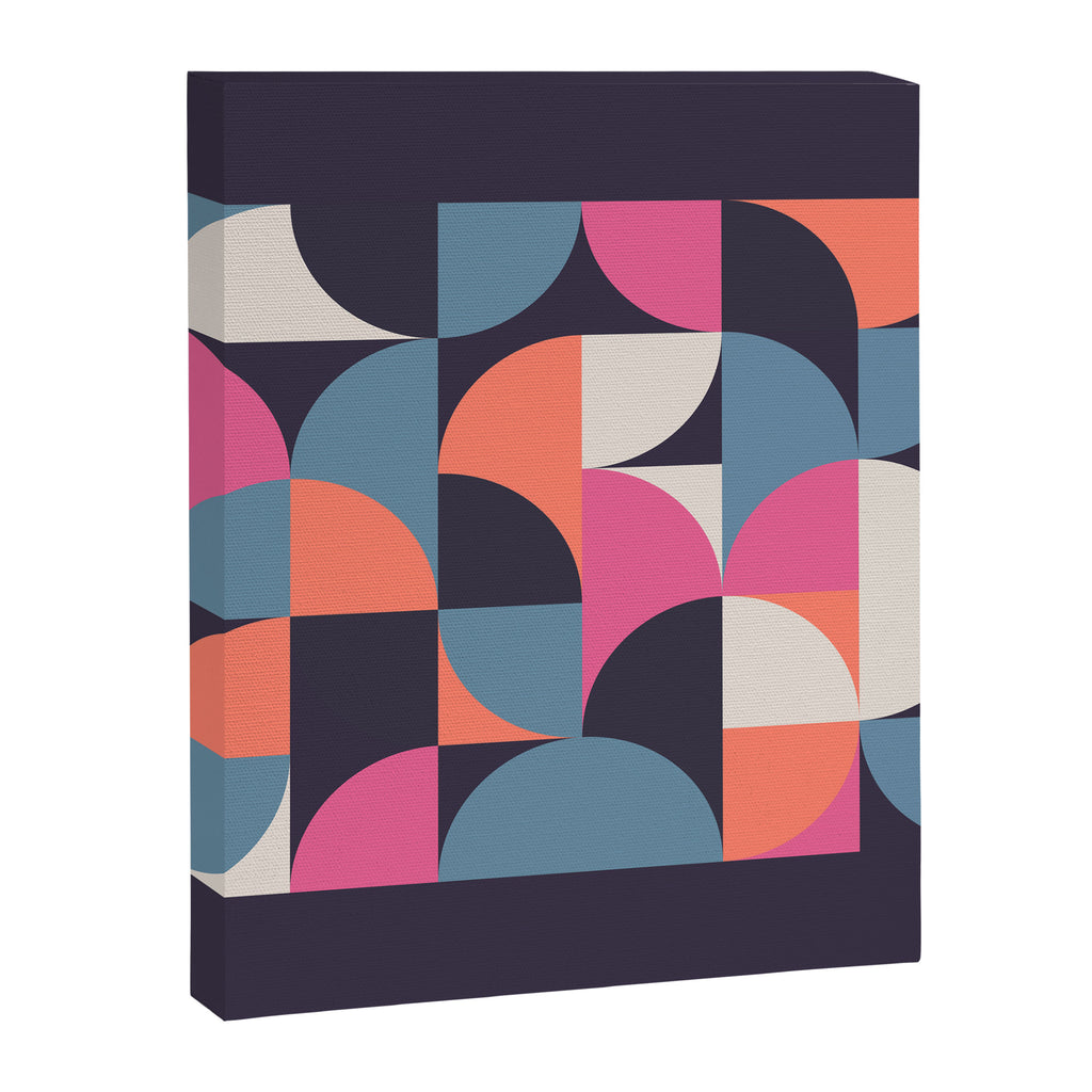 Mid Century Geometric 22 Canvas Print Gallery Image 6