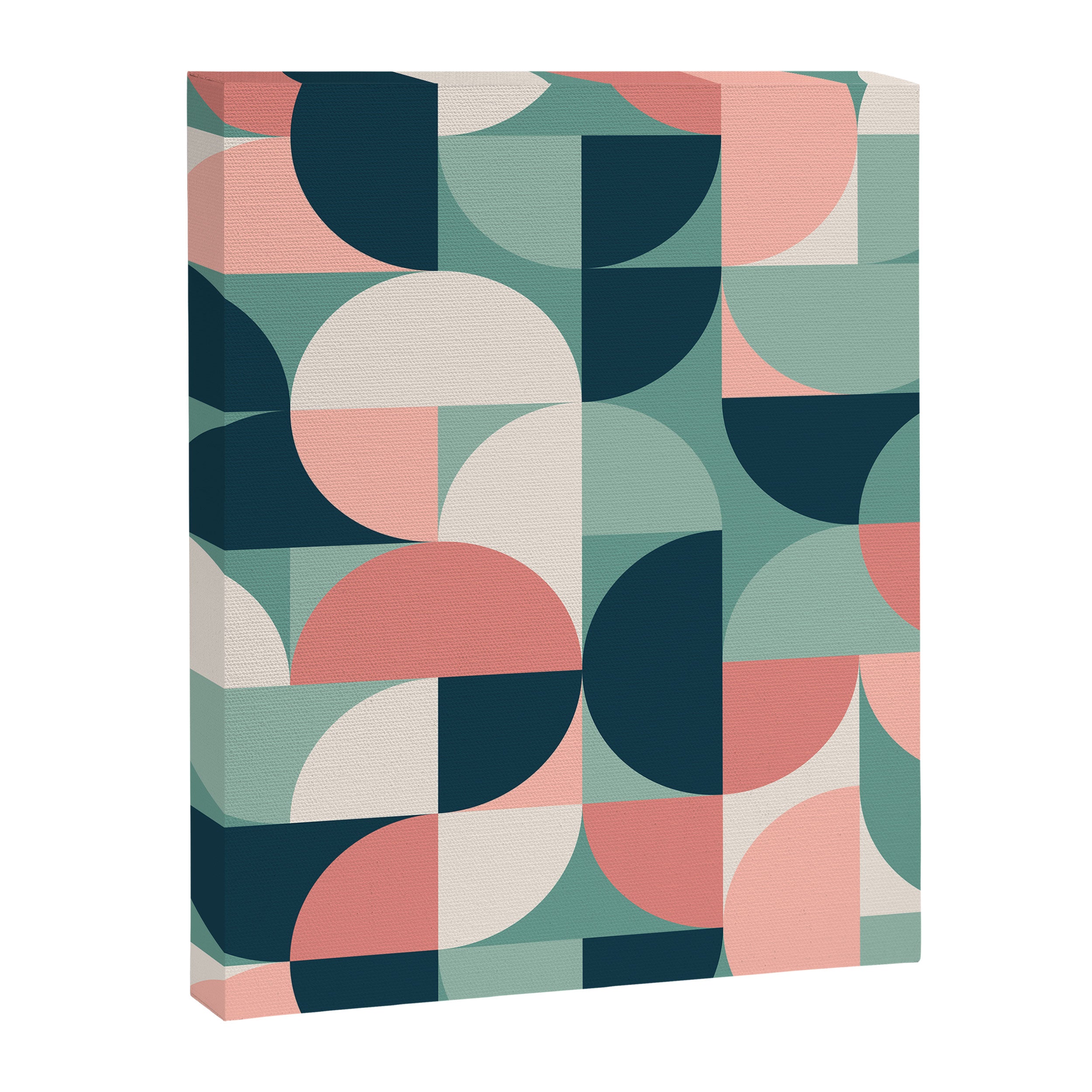 Mid Century Geometric 23A Canvas Print Gallery Image 8