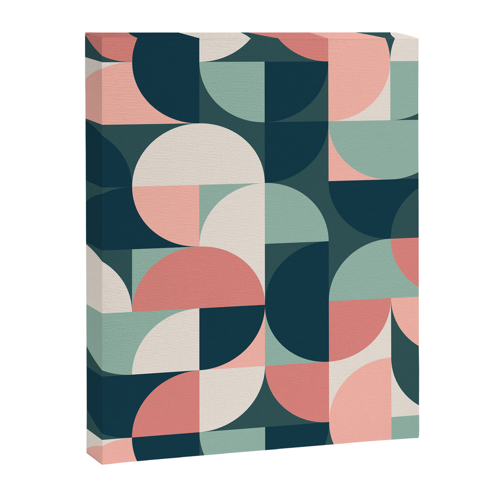 Mid Century Geometric 23B Canvas Print Gallery Image 8