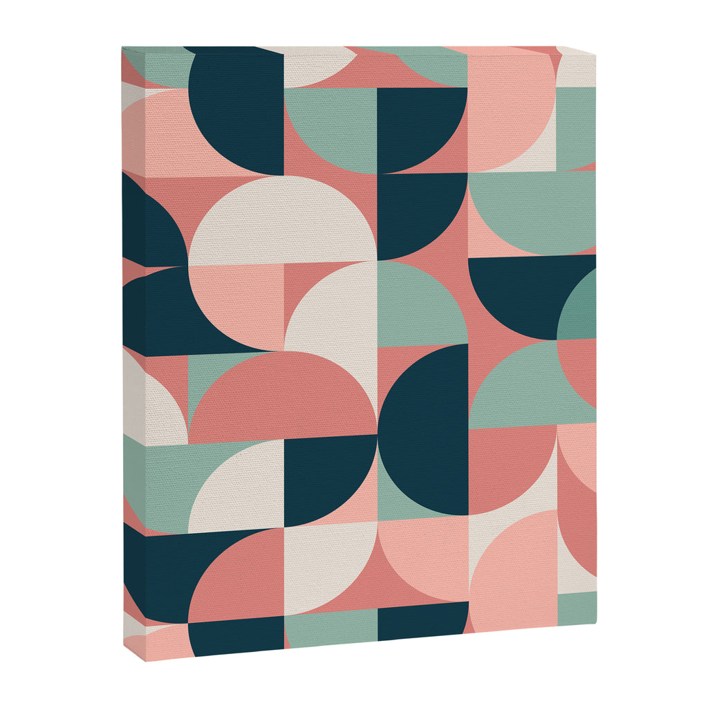 Mid Century Geometric 23C Canvas Print Gallery Image 8