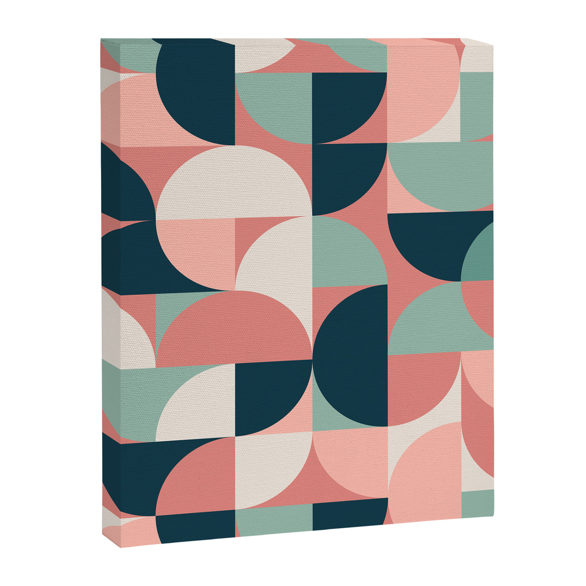 Mid Century Geometric 23C Canvas Print Gallery Image 8