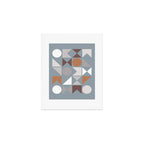 Mid Century Modern Geometric 17 Art Print Gallery Image 1